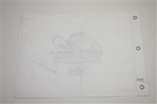 Arnold Palmer Signed Undated Arnold Palmer Invitational Embroidered Flag JSA ALOA