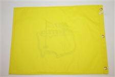 Sergio Garcia Signed 2017 Masters Embroidered Flag JSA FULL #Z26874