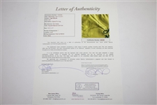 Tiger Woods Signed Augusta National Golf Club Embroidered Member Flag JSA FULL #Z04348