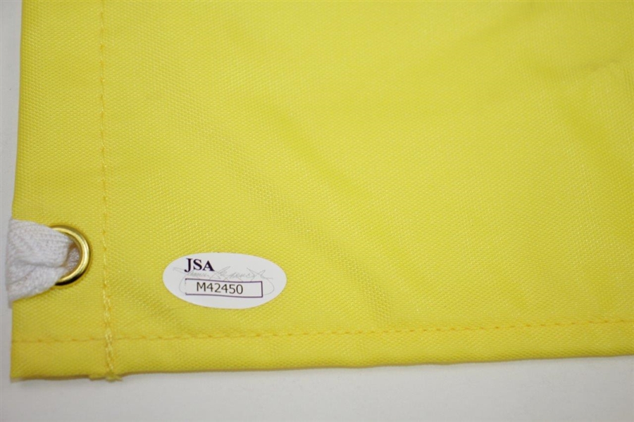 Mark O'Meara Signed 2014 Masters Embroidered Flag with '1998' JSA #M42450