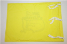 Jordan Spieth Signed Full Signature 2015 Masters Embroidered Flag JSA FULL #Z50685