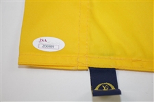 Jordan Spieth Signed Full Signature The OPEN at Royal Birkdale Flag JSA FULL #Z06989