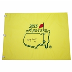 Doug Ford Signed 2015 Masters Embroidered Flag with 57 JSA ALOA