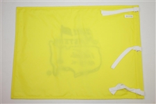 Nick Faldo Signed 2011 Masters Embroidered Flag with '1989-90-96' JSA #K52230