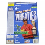 Tiger Woods Signed Frosted Wheaties Our Newest Champion Ltd Ed Box JSA FULL #Z72013