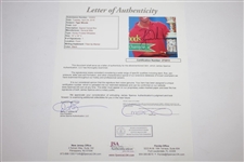 Tiger Woods Signed Frosted Wheaties 'Our Newest Champion' Ltd Ed Box JSA FULL #Z72013