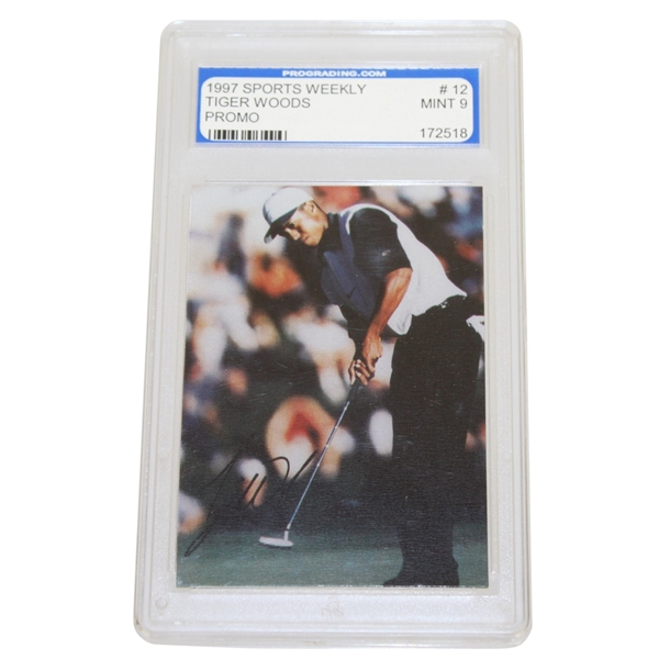 Tiger Woods 1997 Sports Weekly Promo Card PGS #172518 - Mint 9