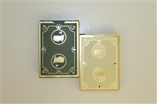 Masters 1934 Collection Playing Cards - Green Set & Gold Set