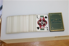 Masters 1934 Collection Playing Cards - Green Set & Gold Set
