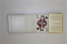 Masters 1934 Collection Playing Cards - Green Set & Gold Set