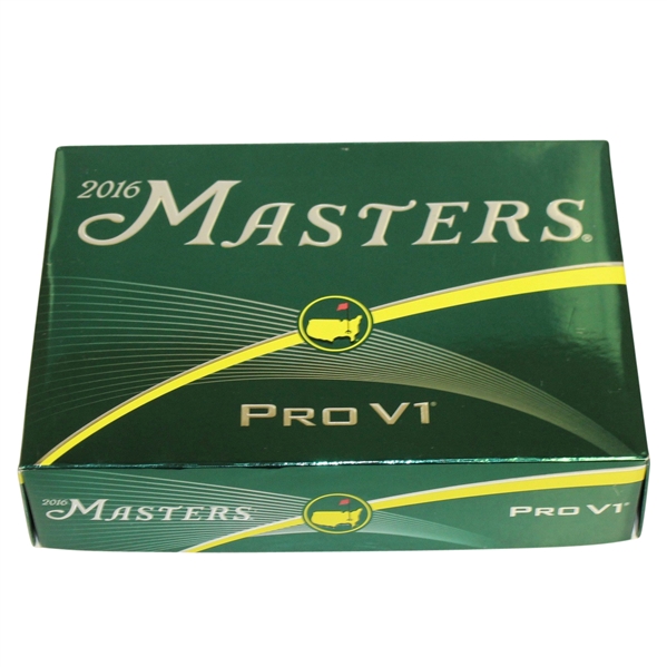Masters 2016 Pro V1 Golf Ball Box - Dozen