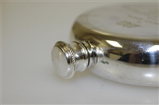 The Association of Golf Writers Whiskey Flask Trophy Gift - Engraved 1990