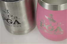 2019 PGA Championship Bethpage Black Yeti Low Ball Rambler & Wine Cup - Koepka Win
