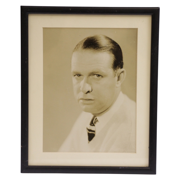 Circa 1930 Alex Morrison Original Self Portrait Photo by Alex Morrison - Framed