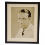 Circa 1930 Alex Morrison Original Self Portrait Photo by Alex Morrison - Framed