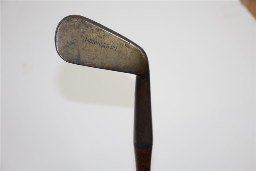 Circa 1900 Morristown Smooth Face Iron with Replacement Grip