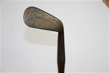 Circa 1900 Morristown Smooth Face Iron with Replacement Grip