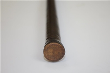 Circa 1930's Fancy Face Driver by Harry C. Lee with Matching Backing Weight - Steel Shaft
