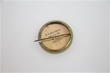 1936 US Amateur Sectional Qualifying Rounds Contestant Badge - Rod Munday Collection