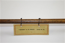 Hugh Philp  of St. Andrews Middle Spoon (Circa 1840) Sourced From Harry B. Wood Collection