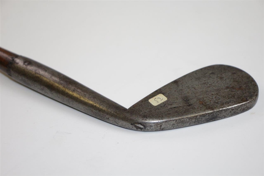A Rare and Important Blacksmith Made Round Toe Driving Cleek (Circa 1780) - Oldest Club Harry B. Wood Collection