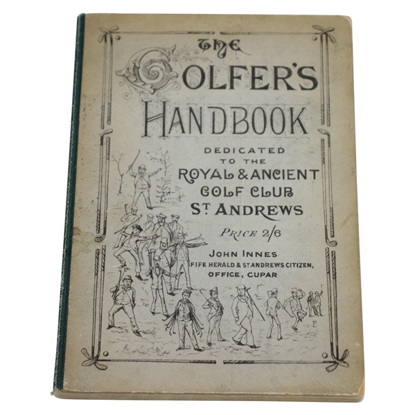 1881 'The Golfer's Handbook' Dedicated to The Royal & Ancient Club St. Andrews by Robert Forgan 