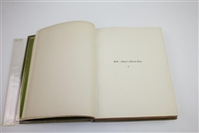 'Golf: A Royal & Ancient Game' Ltd Ed Book by Robert Clark with Andrew Carnegie Bookplate