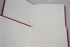 200 Years 'The Crail Golfing Society' 1786-1936 & 1936-1986 Deluxe Books in Slipcover