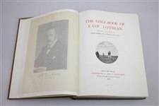 1896 The Golf Book of East Lothian by John Kerr Ltd Ed #297/500 Signed by Kerr JSA ALOA
