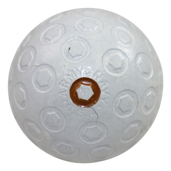 Seldom Seen Army & Navy No. 1 CSL Golf Ball - Near Mint Condition