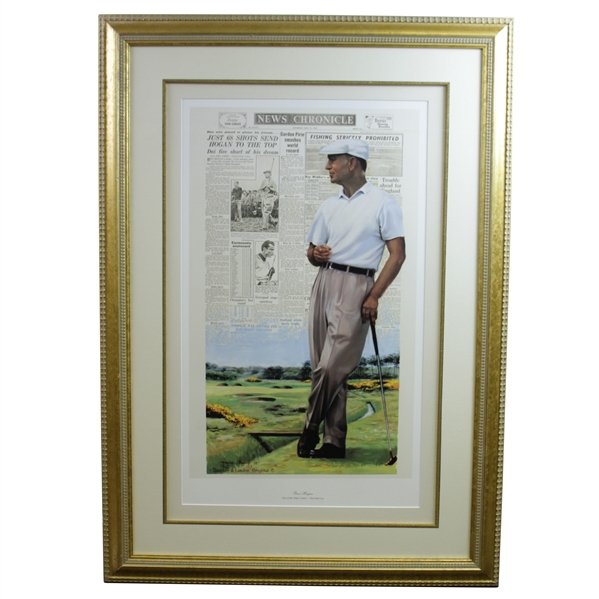 Ben Hogan Year of the Triple Crown - The Final Leg Artists Proof #49/125 by Douglas B London