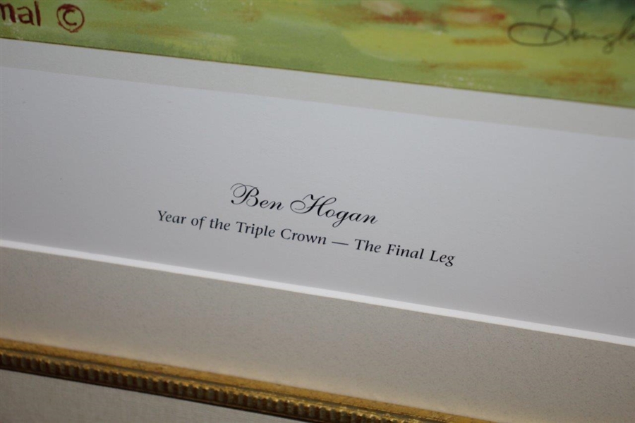 Ben Hogan 'Year of the Triple Crown - The Final Leg' Artists' Proof #49/125 by Douglas B London