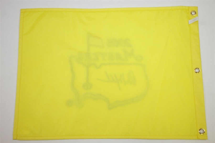 Phil Mickelson Signed 2006 Masters Embroidered Flag JSA FULL #BB28143
