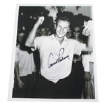 Arnold Palmer Signed B&W Photo of 1954 US Amateur Victory JSA ALOA