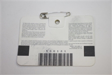 1997 Masters Tournament Series Badge #X00131 - Tiger Woods First Green Jacket