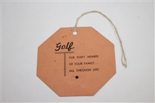 1946 Masters Tournament Fourth Rd SUNDAY Ticket #1271 - Herman Keiser Winner