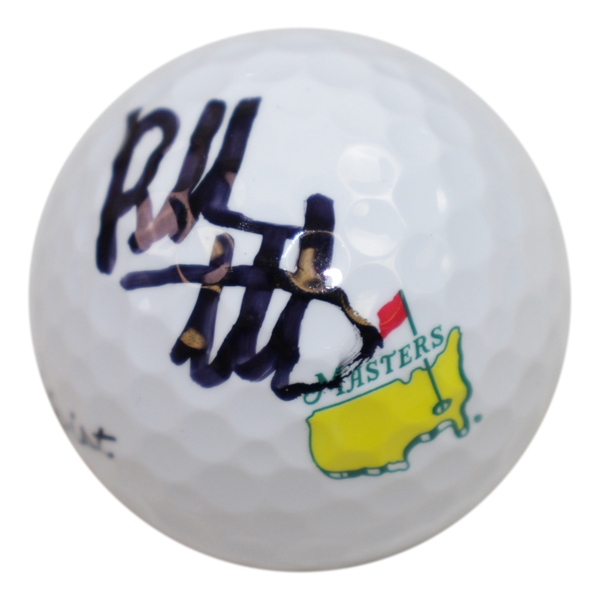 Bubba Watson Signed Masters Logo Golf Ball JSA #L52920