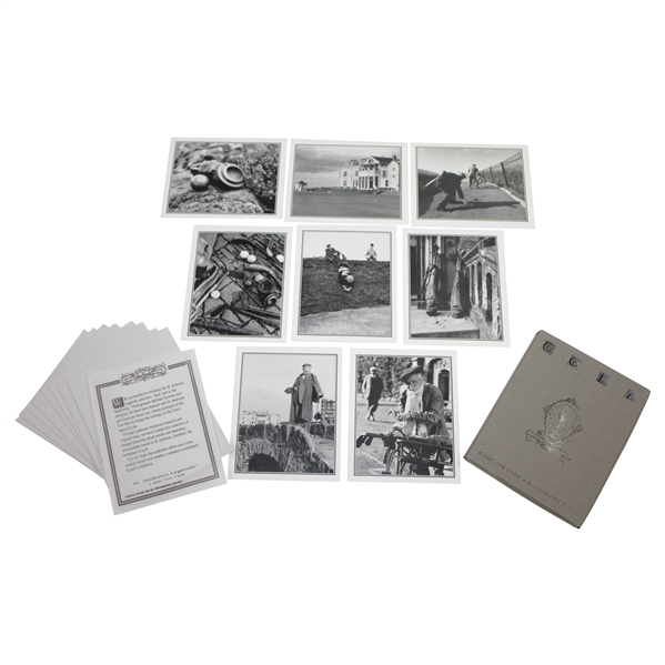 Eight (8) St. Andrews Legends Golf, and in the beginning Photocards in Original Holder