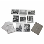 Eight (8) St. Andrews Legends Golf, and in the beginning Photocards in Original Holder