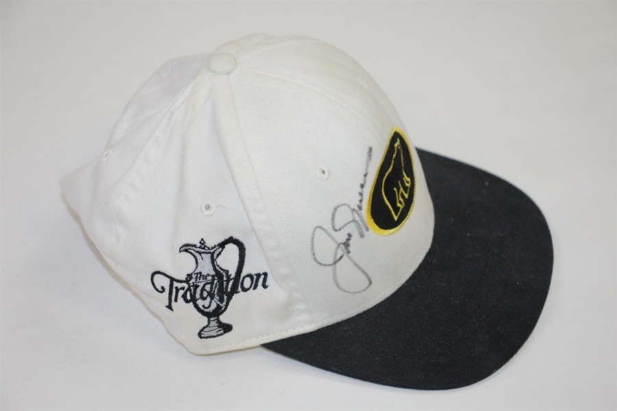Jack Nicklaus Signed Golden Bear - The Tradition/Desert Mountain Logo Hat JSA ALOA