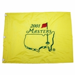 2001 Masters Tournament Embroidered Flag