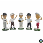 Lehman, Calcavecchia, Jobe, McCarron, & Parnevik Signed Principal Charity Classic Bobbleheads JSA ALOA