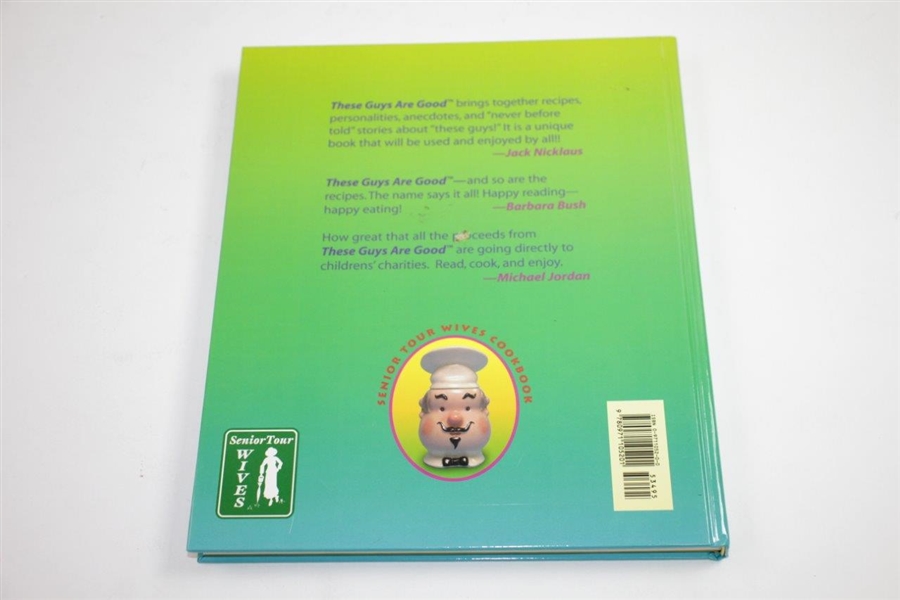 Palmer, Nicklaus, Player, Trevino, Watson, & others Signed Senior Tour Wives Cookbook JSA ALOA
