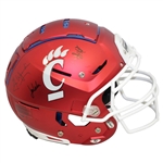 ESPN GameDay crew Signed Full Size Cincinnati Schutt Football F7 Helmet JSA ALOA