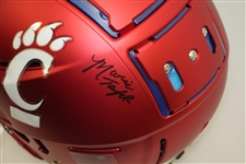 ESPN GameDay crew Signed Full Size Cincinnati Schutt Football F7 Helmet JSA ALOA