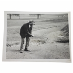 Ed Ray Bunker Shot from Porters Park Championship Type 1 Daily Mirror Photo - Victor Forbin Collection