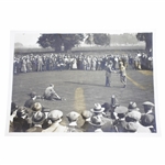 Taylor Congratulates Mitchell from Richmond Championship Type 1 Daily Mirror Photo - Victor Forbin Collection