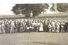 Taylor Congratulates Mitchell from Richmond Championship Type 1 Daily Mirror Photo - Victor Forbin Collection
