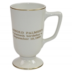 Arnold Palmers 60th Birthday Celebration Homer Laughlin Tall China Cup - Used at Party
