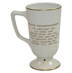 Arnold Palmer's 60th Birthday Celebration Homer Laughlin Tall China Cup - Used at Party